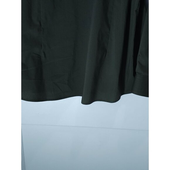 Coofandy XL Dark Green Long Sleeve Button Dress Shirt - Picture 8 of 9